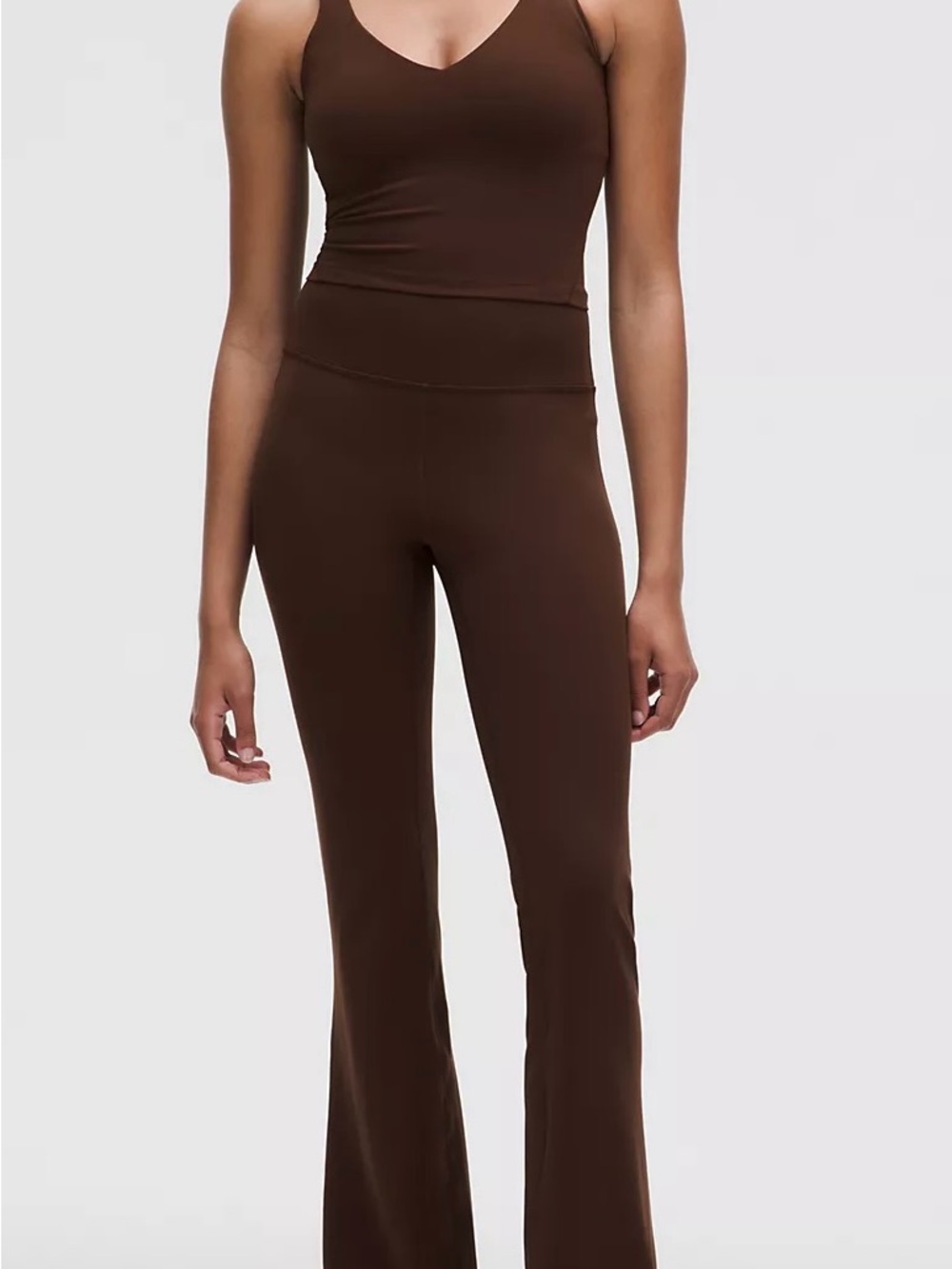 Women's Brown Flare Jumpsuit